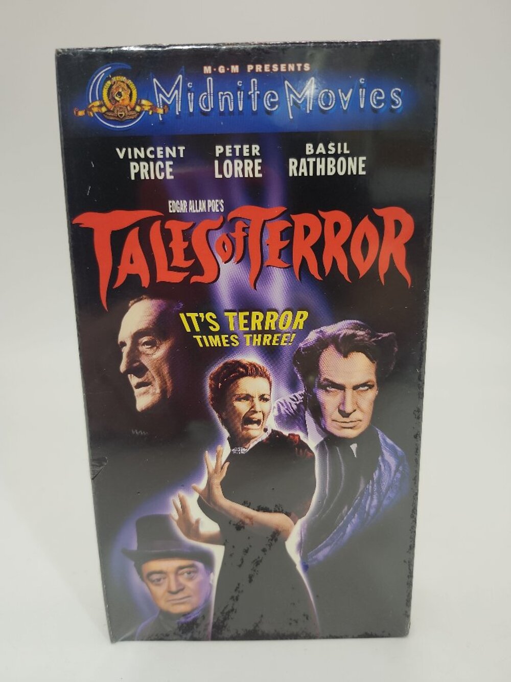 Vintage, Never Opened Tales of Terror Edgar Allan Poe VHS